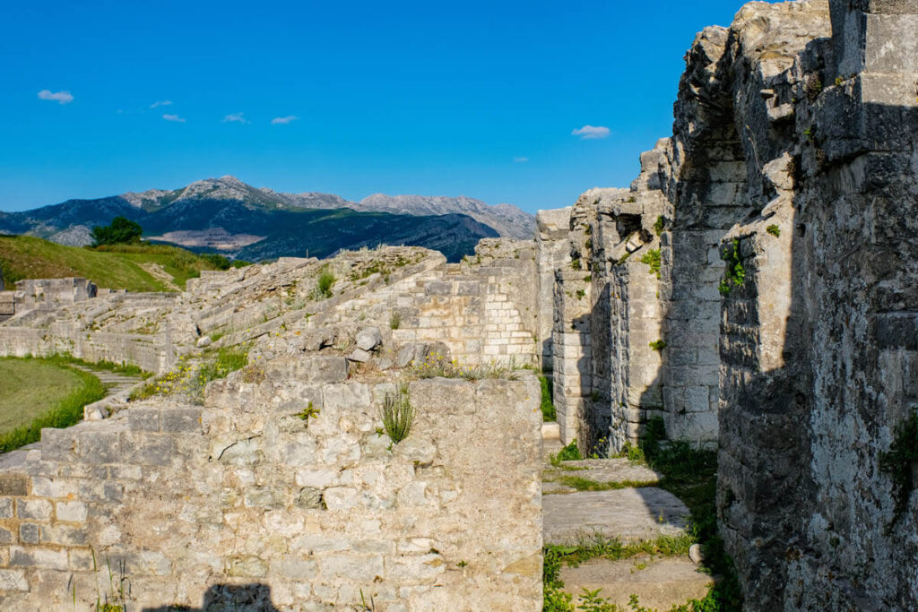 Amfitheater Solin what to do near Split Croatia travelinmypocket