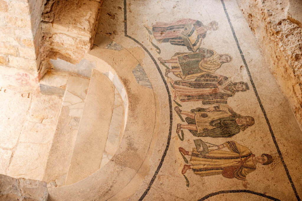 Excavations Villa Romana del Casale mosaics Sicily travelinmypocket