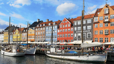 Nyhavn harbor Copenhagen travelinmypocket