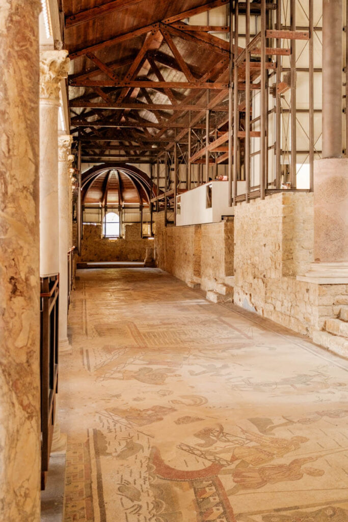 Roman excavations Villa Romana del Casale Sicily travelinmypocket