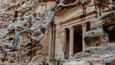 Siq al-Berid tomb Little Petra Jordan travelinmypocket