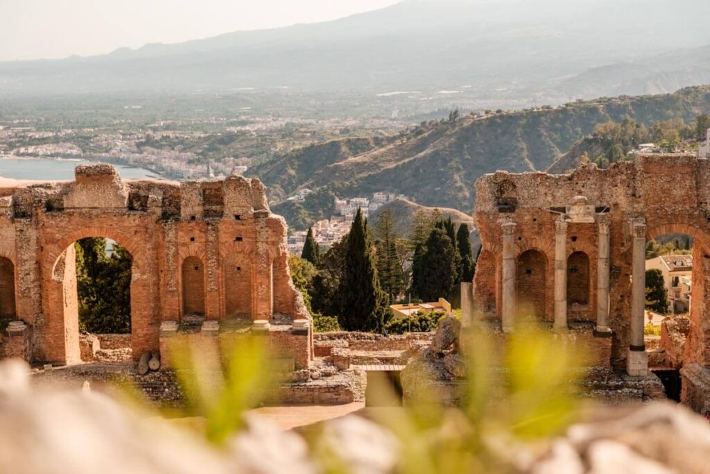 The White Lotus season 2 filming location Sicily Greek theatre Taormina travelinmypocket