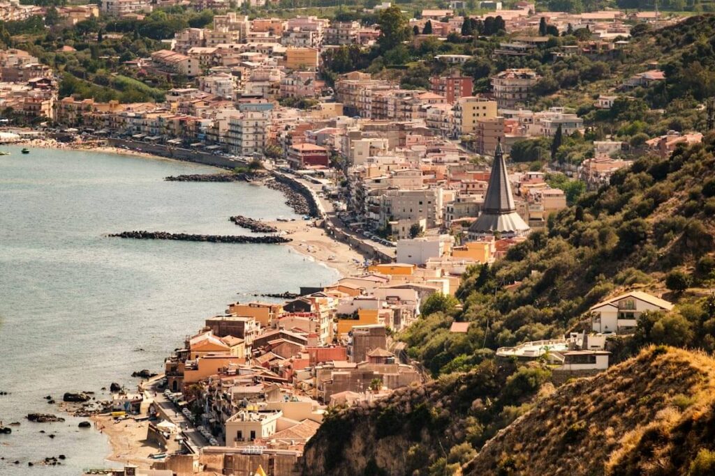 The White Lotus season 2 filming location Sicily Taormina bay travelinmypocket