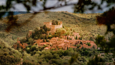 Where is Castelnou Southern France Aspres travelinmypocket