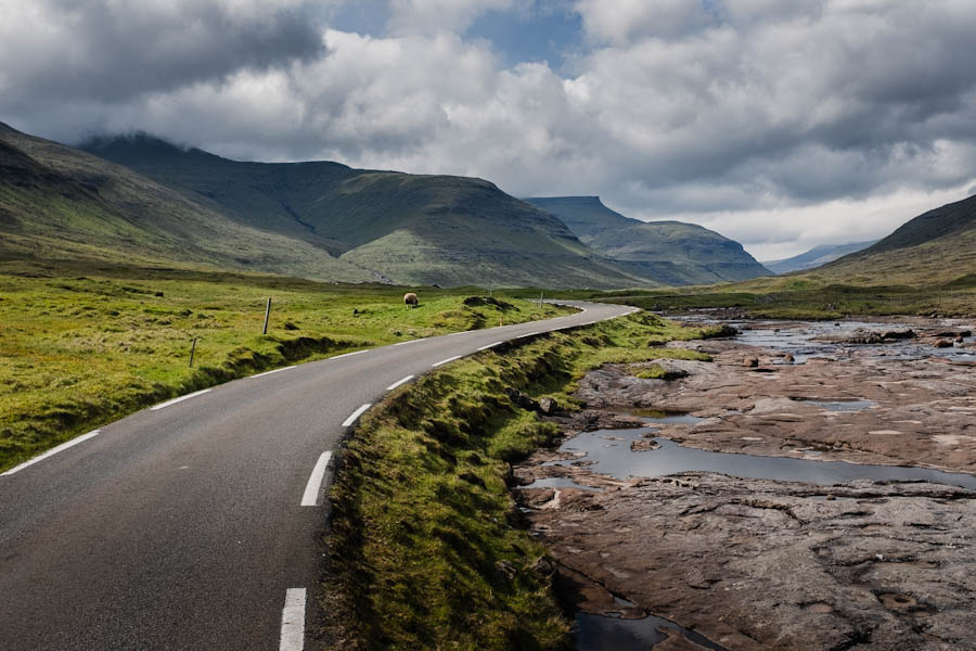 Faroe Islands road to Saksun Streymoy travelinmypocket