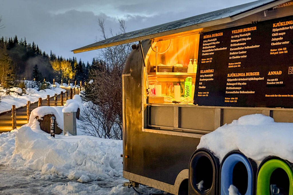 Foodtruck Forest Lagoon Skogarbod Akureyri travelinmypocket