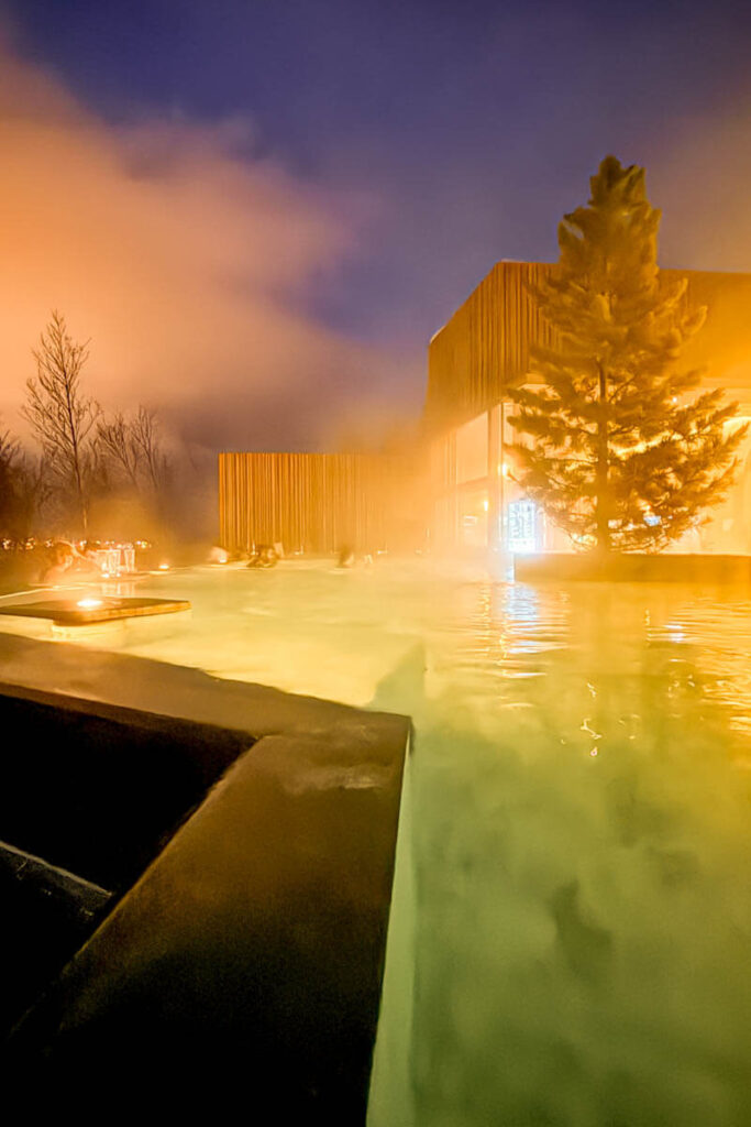 Forest Lagoon hot water pool in Akureyri travelinmypocket