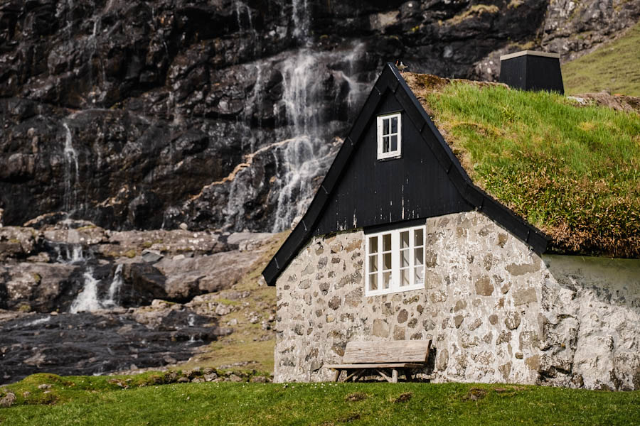 Saksun Faroe Islands Saksun waterfall Streymoy travelinmypocket