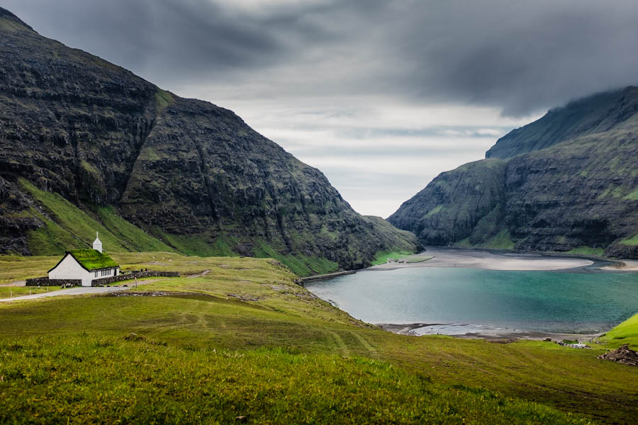 Saksun Faroe Saksunar kirkja Streymoy travelinmypocket