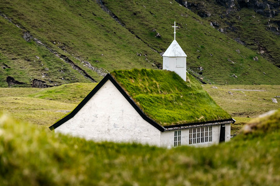 Saksunar kirkja Saksun Faroe Islands travelinmypocket