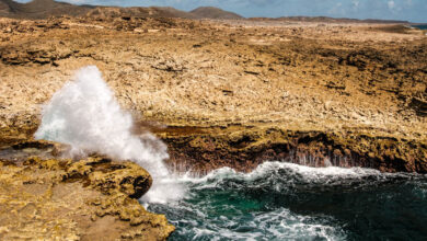 Shete Boka National Park on Curacao Boka Pistol travelinmypocket