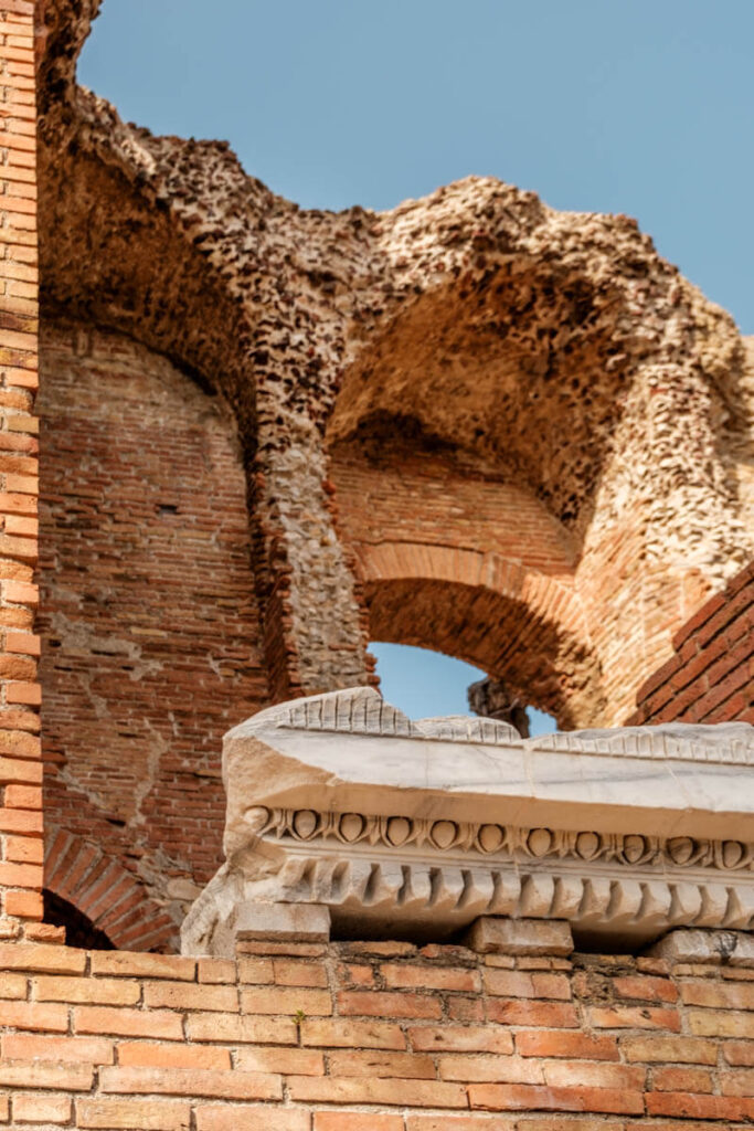 Sicily ancient theatre of Taormina travelinmypocket