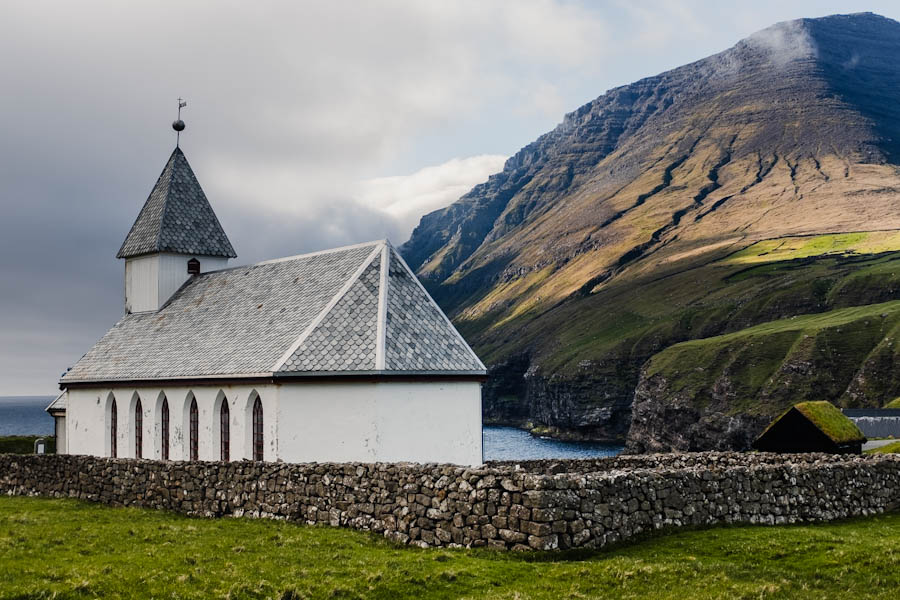 Vidareidi church Vidoy Faroe Islands travelinmypocket