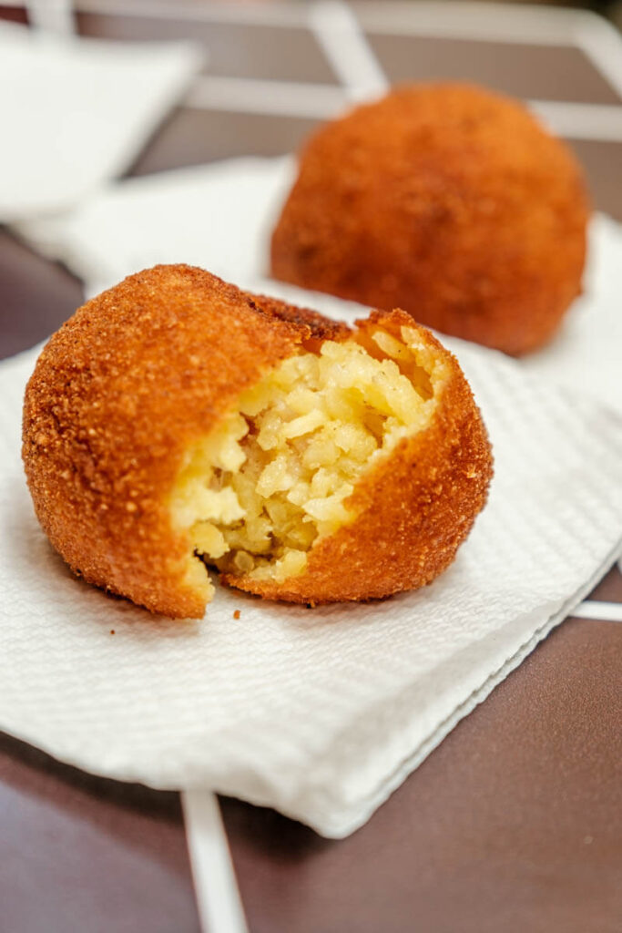 Arancini Ortigia Syracuse Sicily travelinmypocket