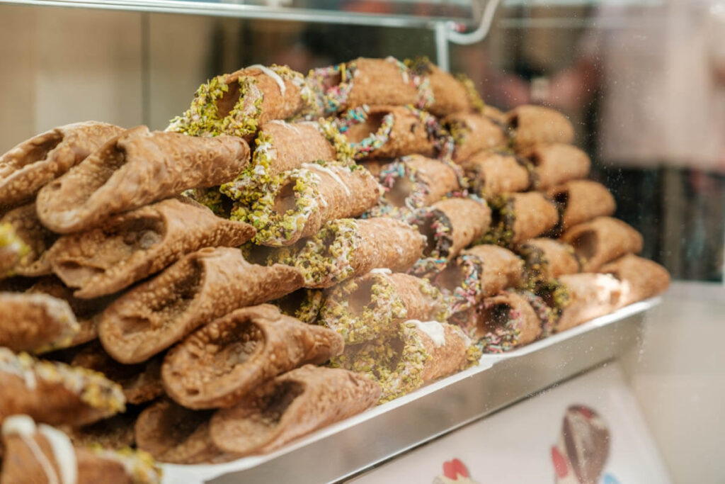 Cannoli Ortigia Syracuse Sicily travelinmypocket