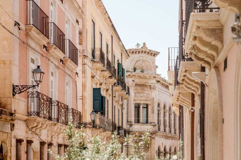 Streets of Ortigia Syracuse Sicily travelinmypocket