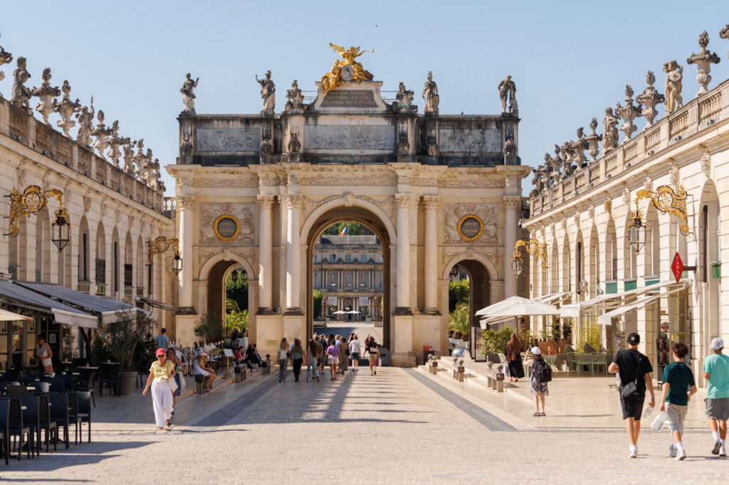 Nancy what to see Arc Here France travelinmypocket