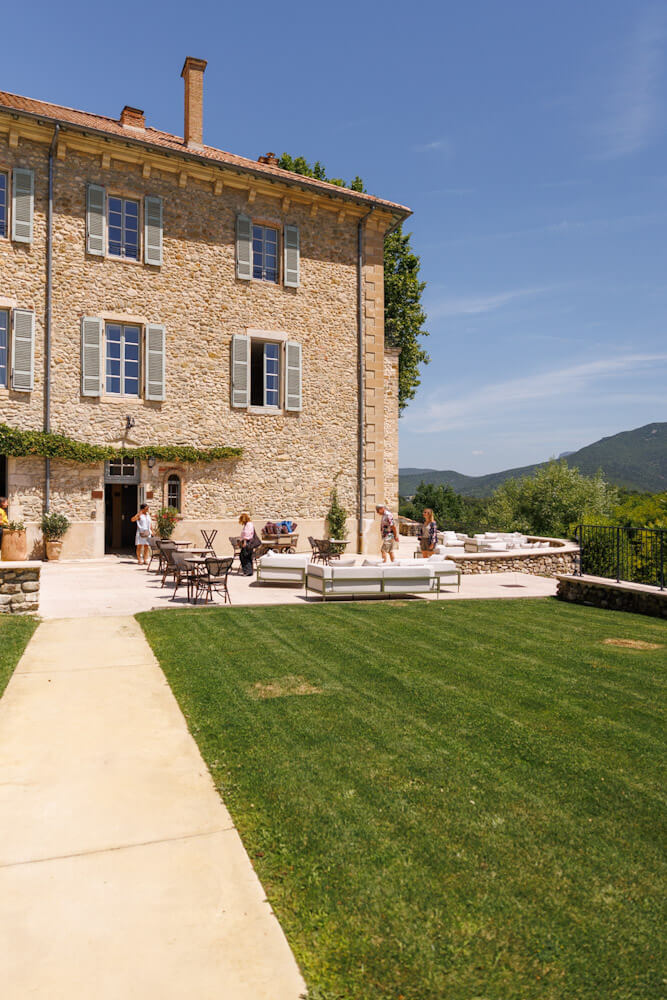 Chateau Les Oliviers de Salettes Drome France travelinmypocket