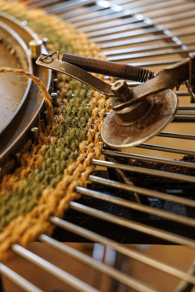 Drome La Scourtinerie Nyons making coconut coir mats France travelinmypocket