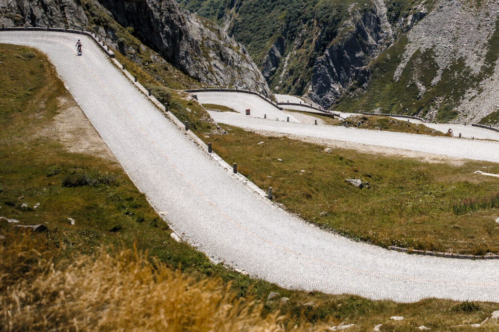 Gotthard Via Tremola historic mountain pass Switzerland travelinmypocket