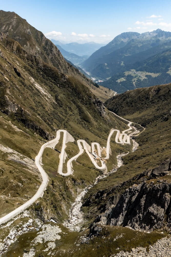 Historic route Gotthard Via Tremola Switzerland travelinmypocket