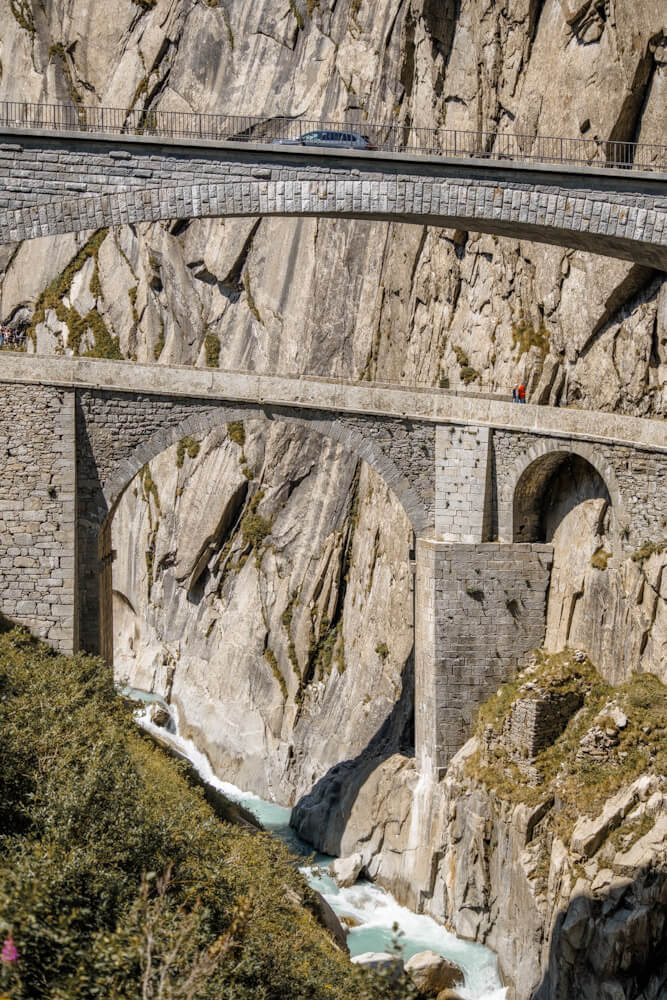 Teufelsbrucke Schollenenschlucht Switzerland travelinmypocket