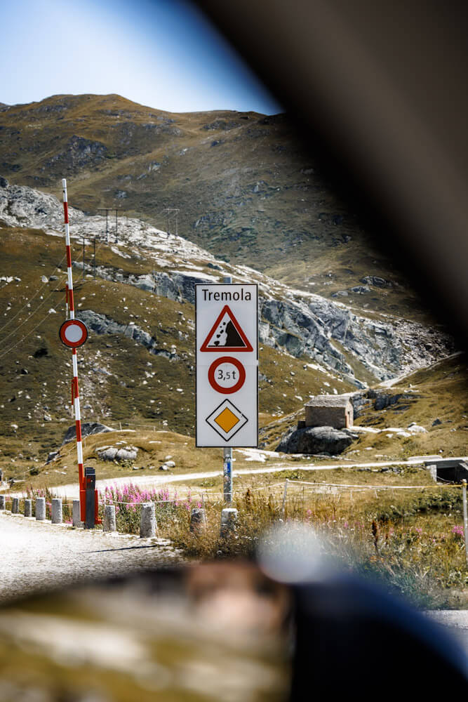 Where does the Via Tremola start Gotthard Pass Switzerland travelinmypocket
