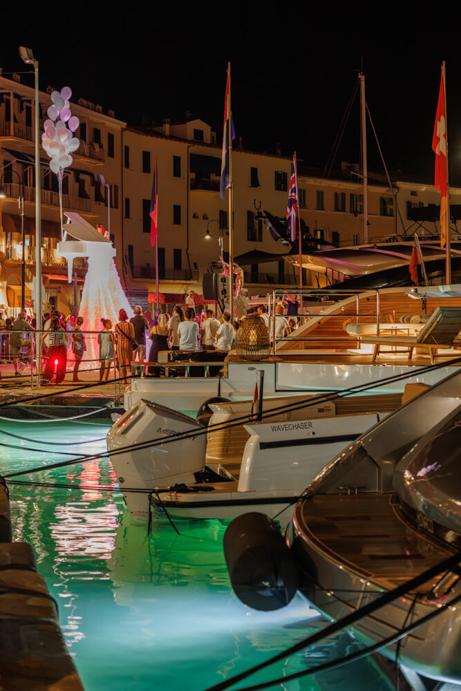 Big boats and yachts in harbour of Portoferraio Elba Italy travelinmypocket