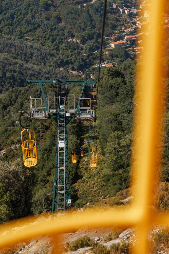 Cable car Monte Capanne Elba Italy travelinmypocket