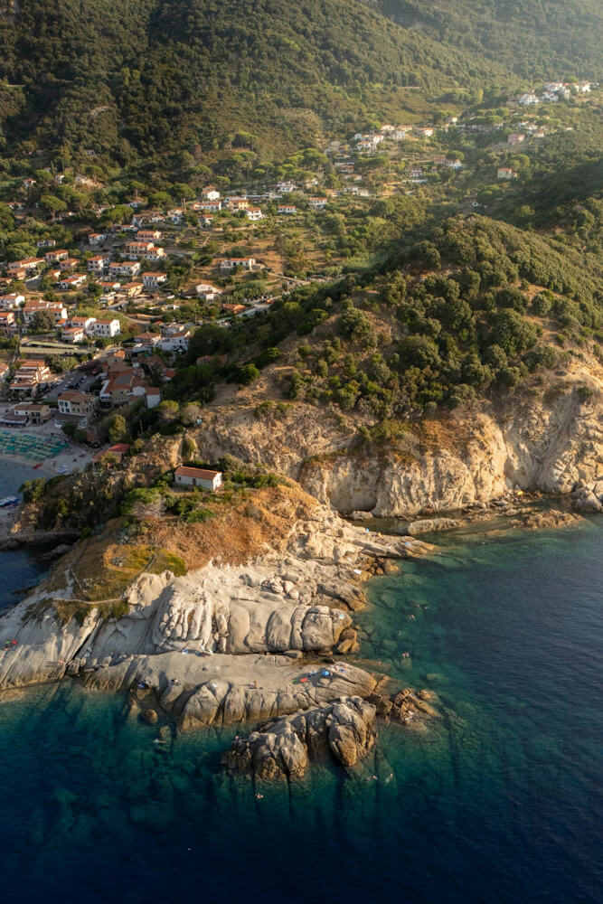Watching sunset Sant Andrea Elba Italy travelinmypocket